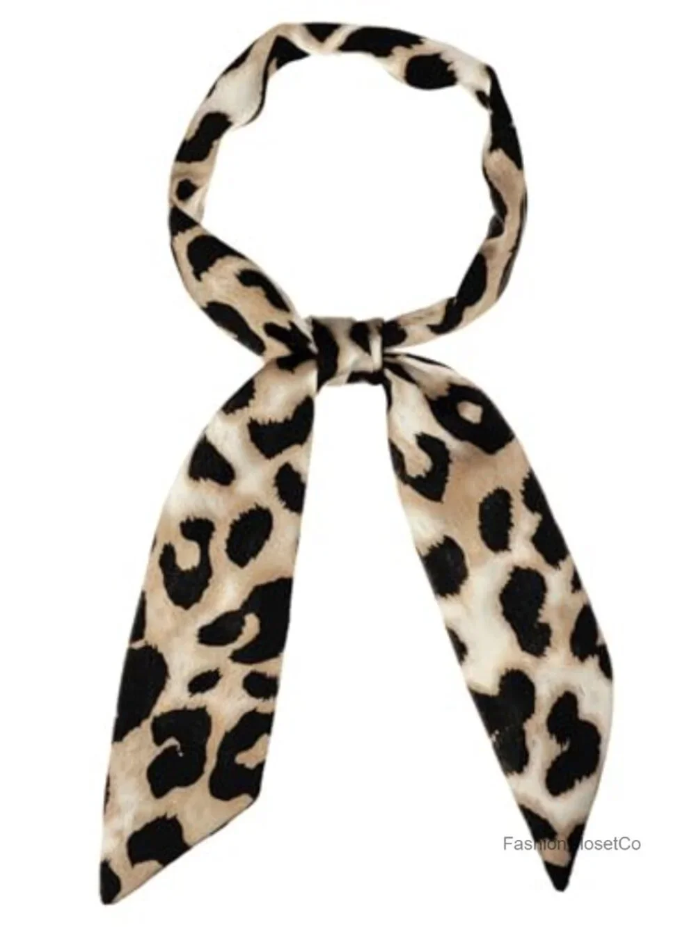 Polyester Skinny Scarf Long Neck Scarf Versatile Hairband Waistband Bag Handle